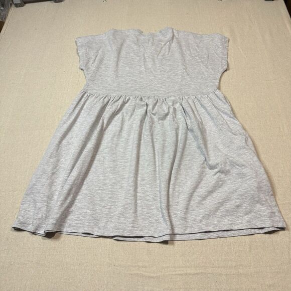 Petal + Pup sz Small Gray Dress Waist T Shirt Midi Dress With Pockets - Picture 2 of 6
